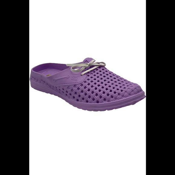 Barbara King Sole Steppers All-Weather Slip On Gardening Pastel Orchid - Medium - Picture 2 of 5